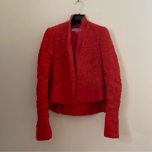 Carolina Herrera silk blazer - Picture 2 of 9